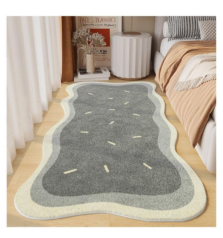 Simple Cream Style Absorbent Living Room Carpet - Pacisia