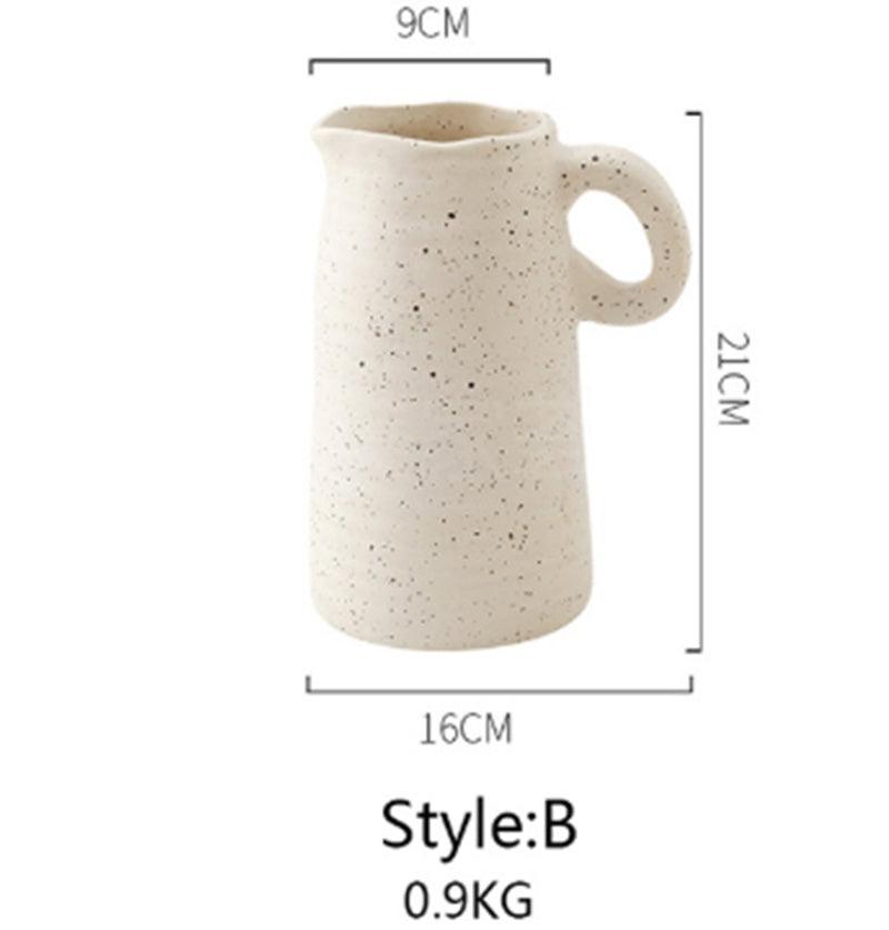 Simple Dried Flower Vase Living Room Soft Decoration Home Decoration Ornaments - Pacisia