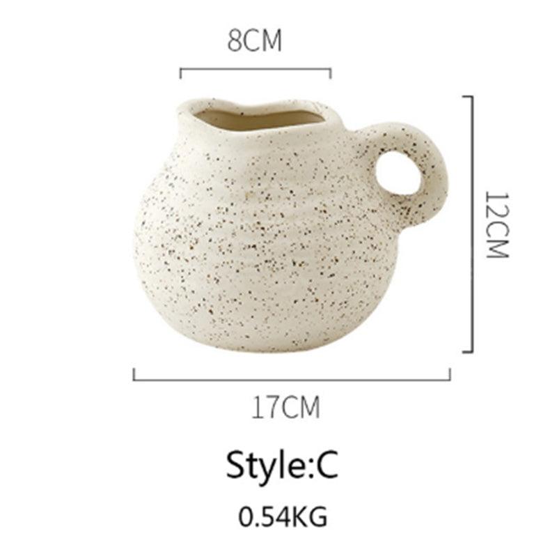 Simple Dried Flower Vase Living Room Soft Decoration Home Decoration Ornaments - Pacisia