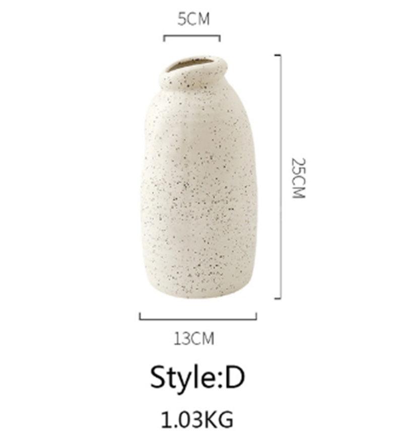 Simple Dried Flower Vase Living Room Soft Decoration Home Decoration Ornaments - Pacisia