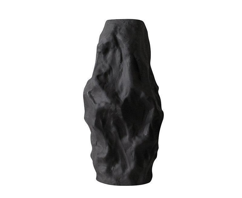Simple Irregular Ceramic Creative Abstract Vase - Pacisia