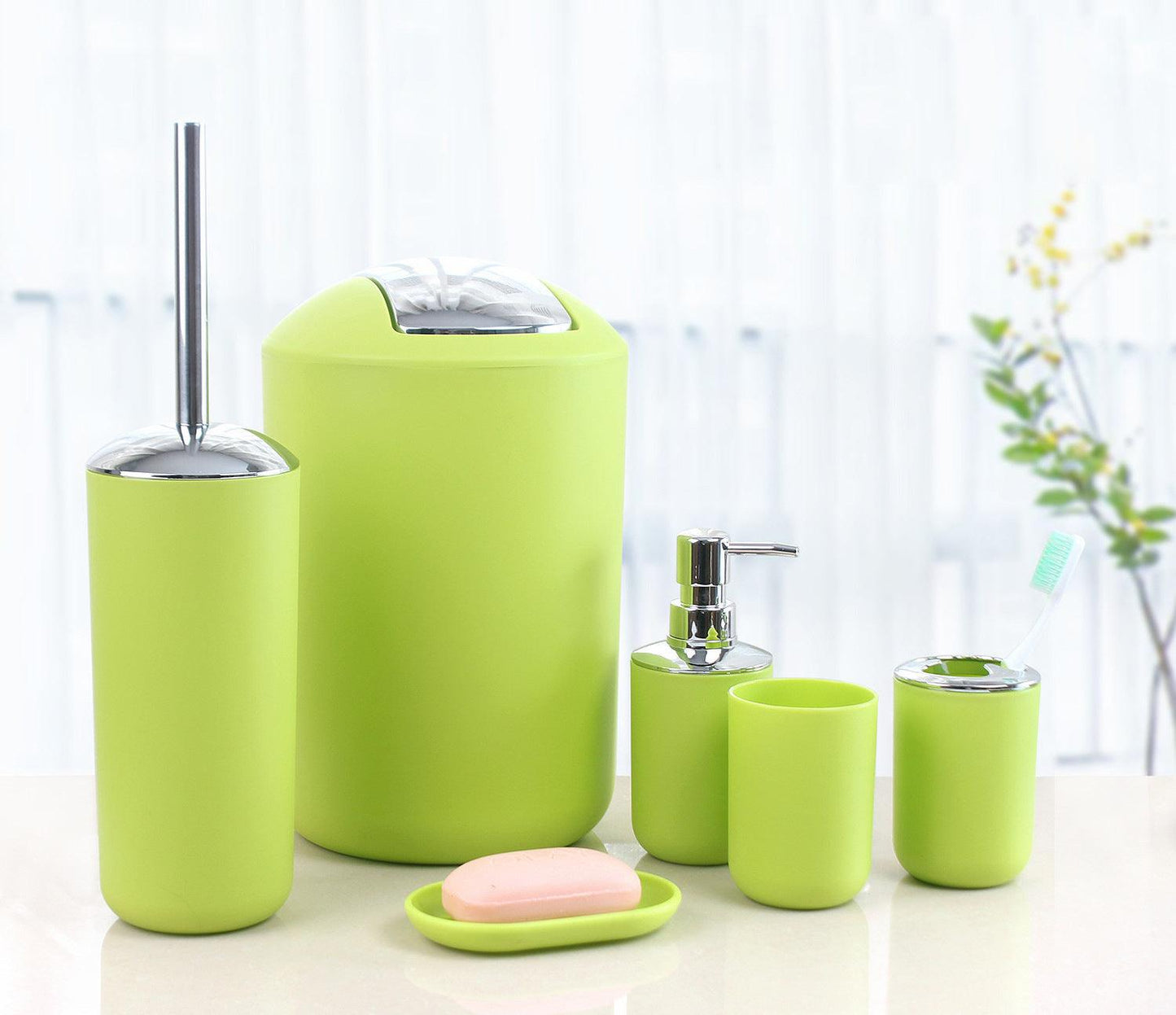 Six piece Bathroom Set - Pacisia