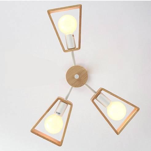 Solid wood bedroom Chandelier - Pacisia
