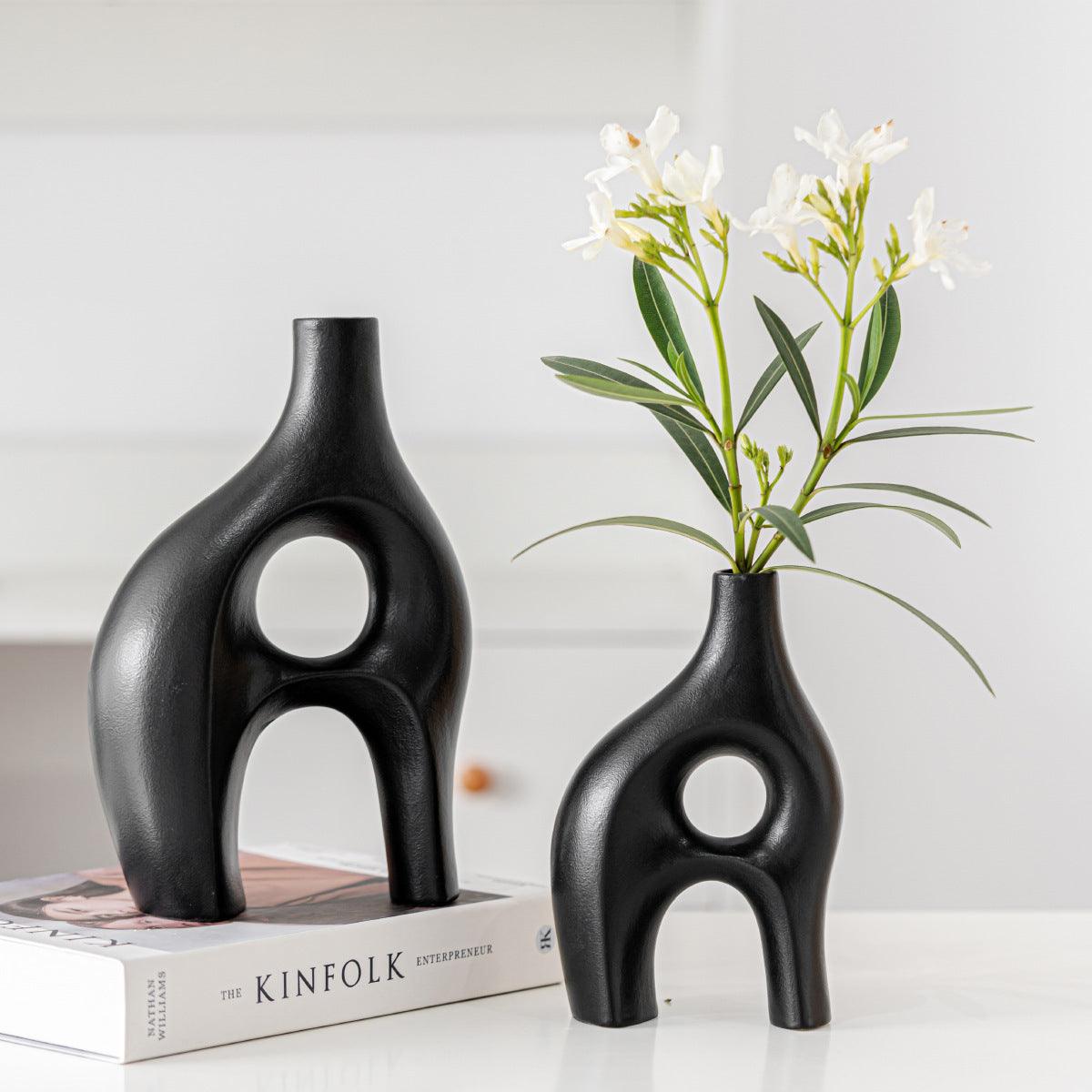 Special-shaped Creative Simple Ceramic Vase - Pacisia