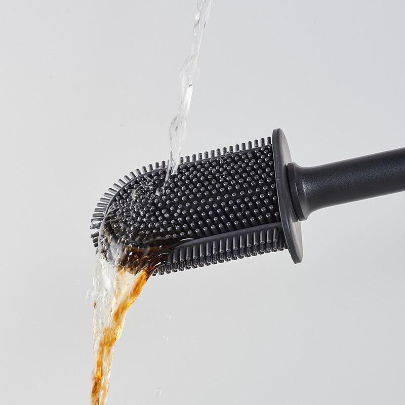 Stainless Steel Toilet Brush Household Multifunctional - Pacisia