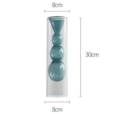 Test Tube Transparent Glass Vase Flower Arranging Device - Pacisia