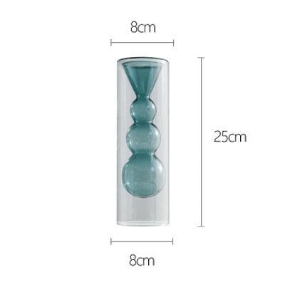 Test Tube Transparent Glass Vase Flower Arranging Device - Pacisia