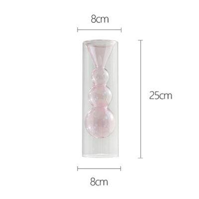 Test Tube Transparent Glass Vase Flower Arranging Device - Pacisia