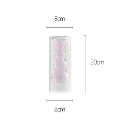 Test Tube Transparent Glass Vase Flower Arranging Device - Pacisia