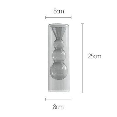 Test Tube Transparent Glass Vase Flower Arranging Device - Pacisia