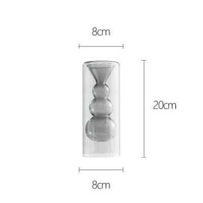 Test Tube Transparent Glass Vase Flower Arranging Device - Pacisia