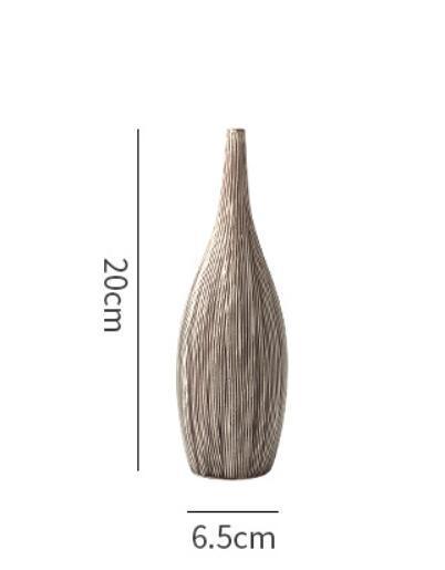 Three-line Thin Mouth Vase Decoration - Pacisia