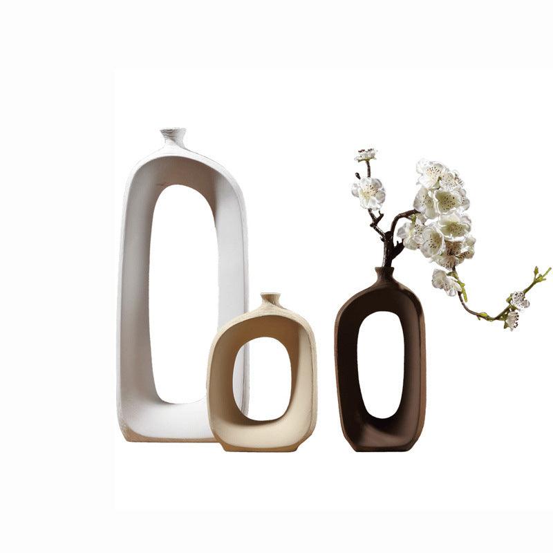 Three-piece ceramic vase - Pacisia