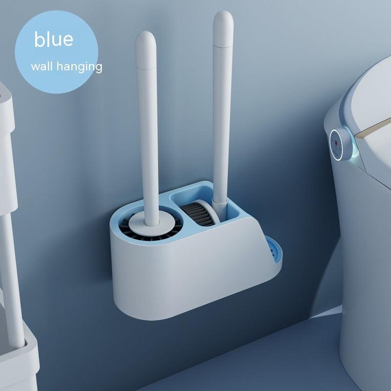 Toilet Brush No Dead Angle Household Punch-free - Pacisia