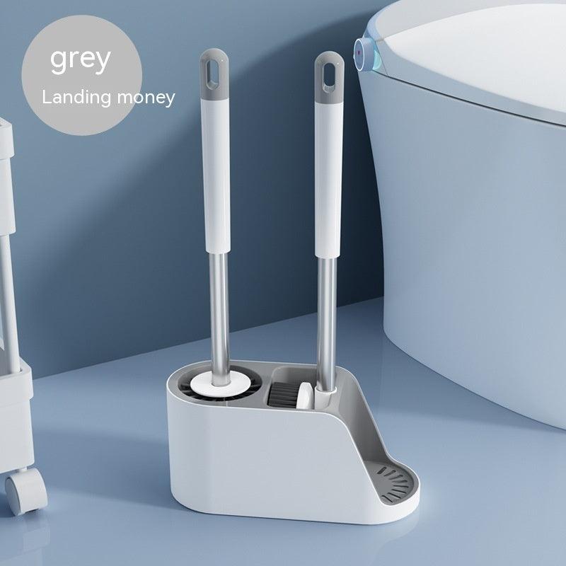 Toilet Brush No Dead Angle Household Punch-free - Pacisia