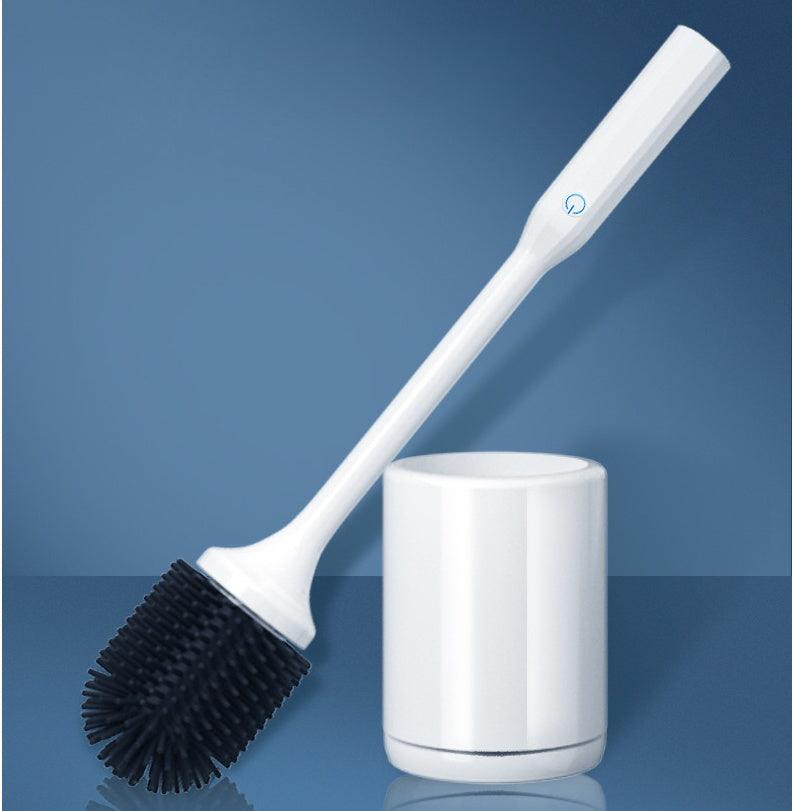 Toilet Brush Rubber Head Holder Cleaning Brush For Toilet Wall Hanging Household Floor Cleaning Bathroom Accessories - Pacisia