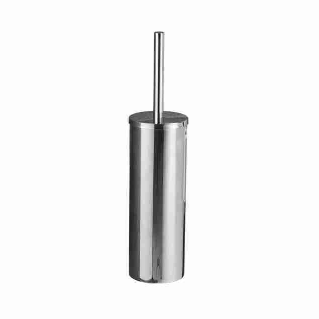 Toilet Brush Set Gold Vertical Black 304 Stainless Steel - Pacisia