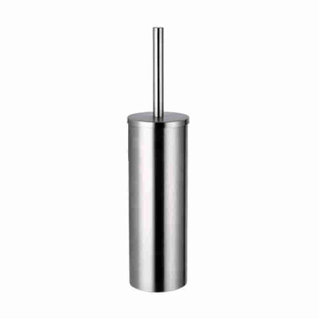 Toilet Brush Set Gold Vertical Black 304 Stainless Steel - Pacisia