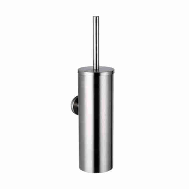 Toilet Brush Set Gold Vertical Black 304 Stainless Steel - Pacisia