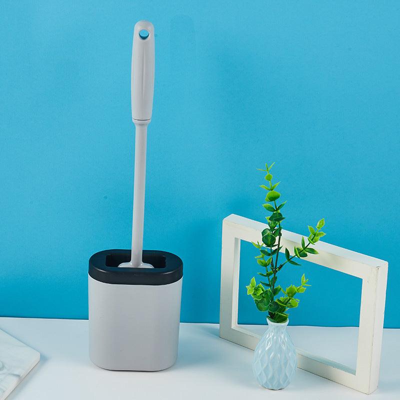 Toilet Brush With Long Handle And Soft Bristles Toilet Cleaning Brush Set - Pacisia