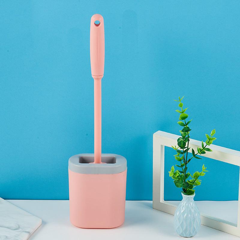 Toilet Brush With Long Handle And Soft Bristles Toilet Cleaning Brush Set - Pacisia