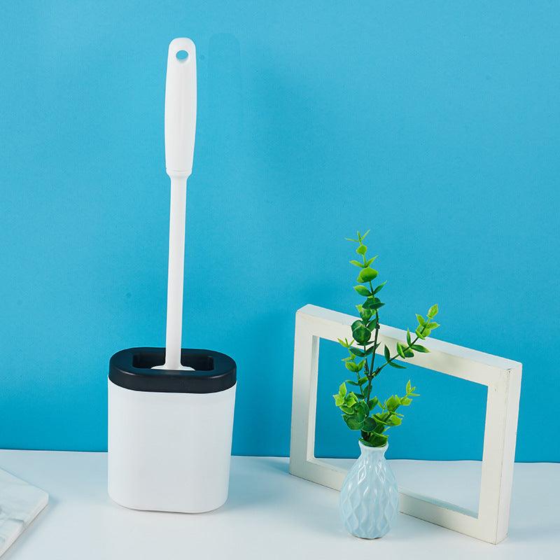 Toilet Brush With Long Handle And Soft Bristles Toilet Cleaning Brush Set - Pacisia