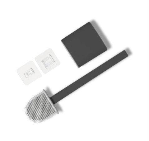 Toilet Soft Glue Dead Corner Cleaning Toilet Gap Long Handle Toilet Toilet Brush - Pacisia