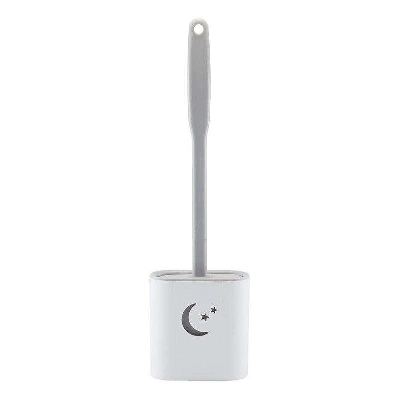 Toilet Soft Glue Dead Corner Cleaning Toilet Gap Long Handle Toilet Toilet Brush - Pacisia