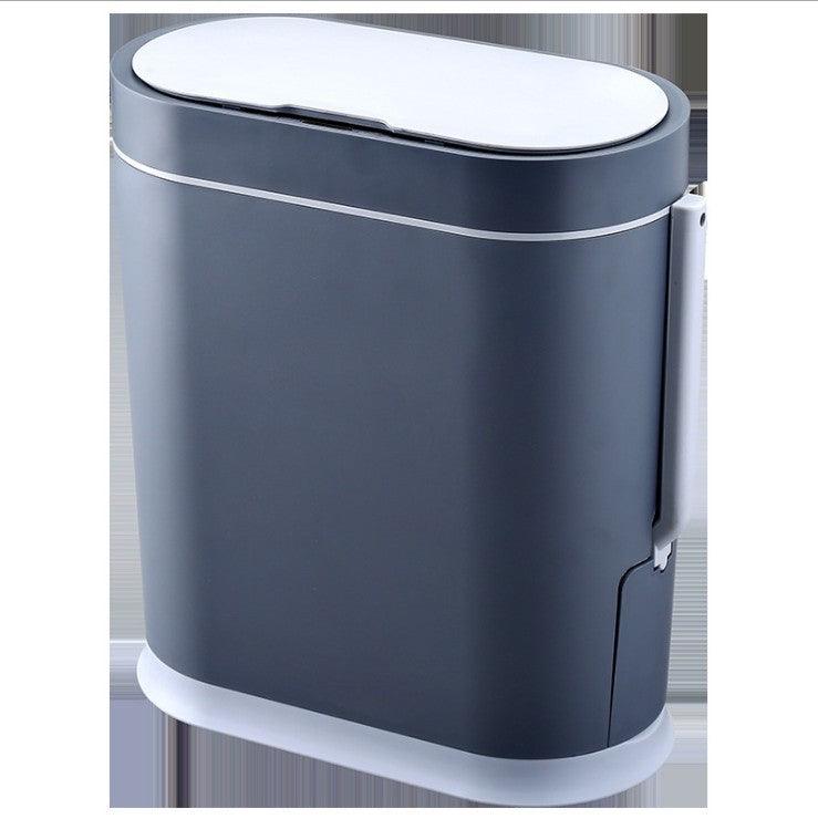 Toilet Toilet Brush Electric Smart Trash Can With Lid Sensor Waterproof - Pacisia