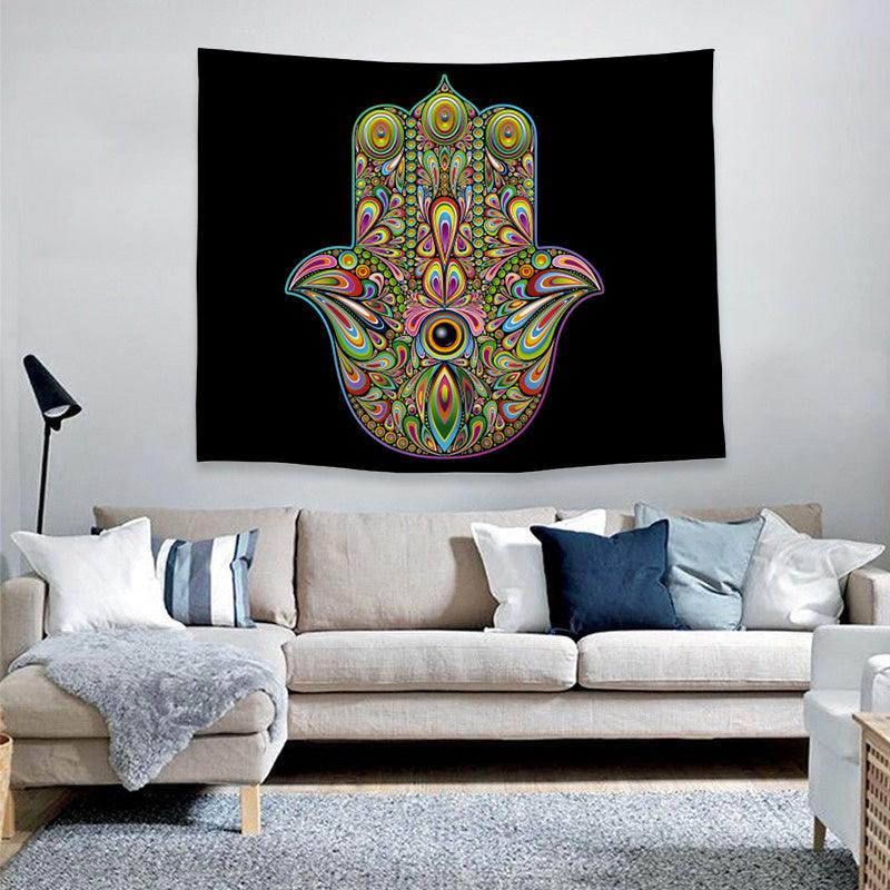 Trendy Home Decor Psychedelic Print Tapestry - Pacisia
