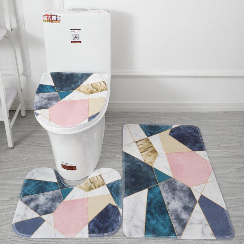 Underwater World 3d Printed Toilet Floor Mat Carpet - Pacisia