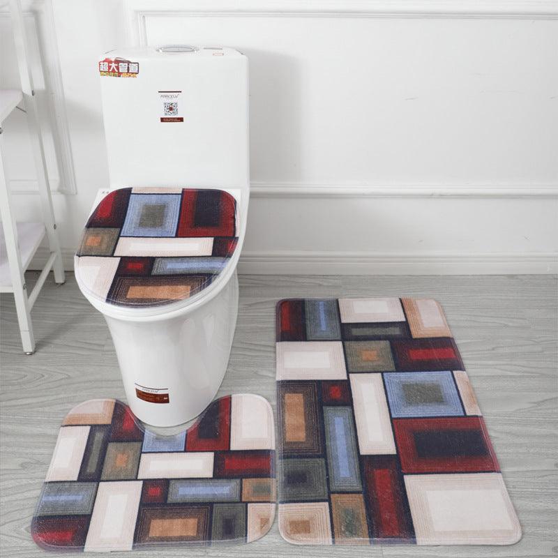 Underwater World 3d Printed Toilet Floor Mat Carpet - Pacisia
