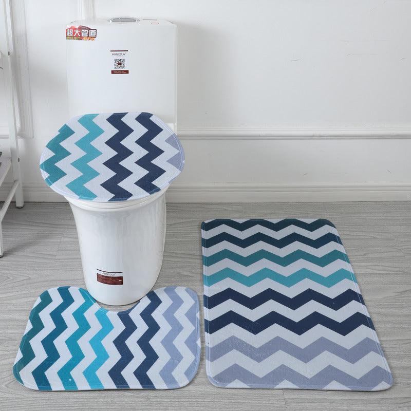 Underwater World 3d Printed Toilet Floor Mat Carpet - Pacisia