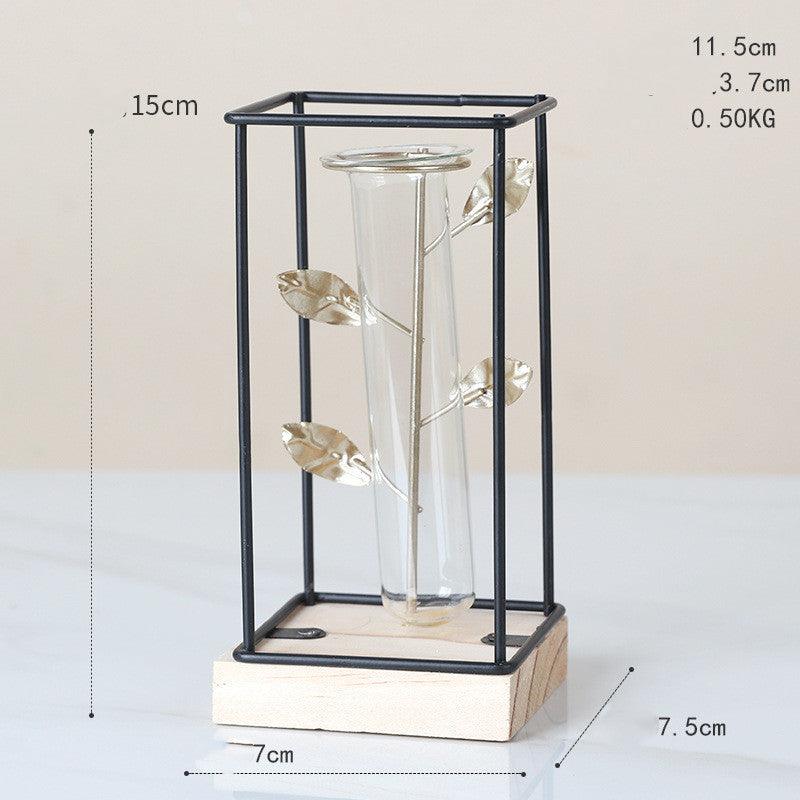 Vase Decoration Geometry Free Combination Transparent Glass Hydroponicsl - Pacisia