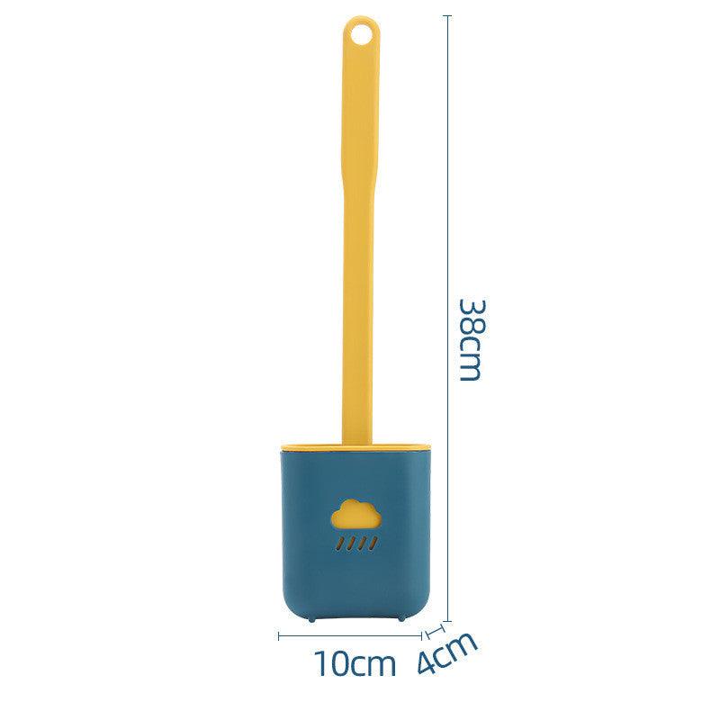 Wall-Mounted Silicone Toilet Brush Tool - Pacisia