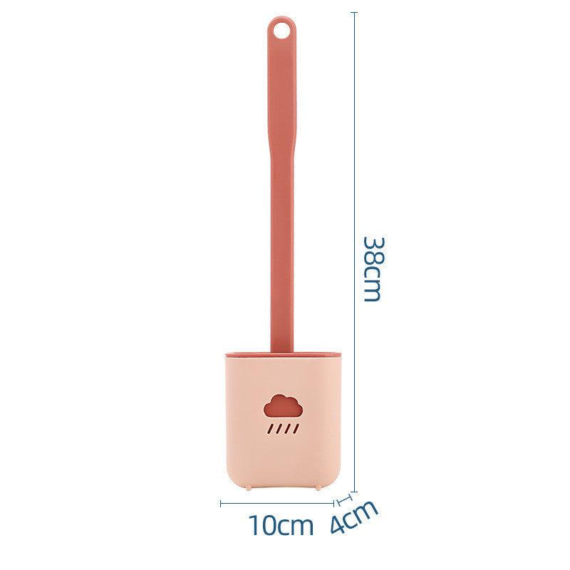 Wall-Mounted Silicone Toilet Brush Tool - Pacisia