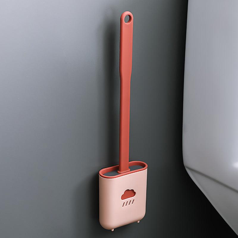 Wall-Mounted Silicone Toilet Brush Tool - Pacisia