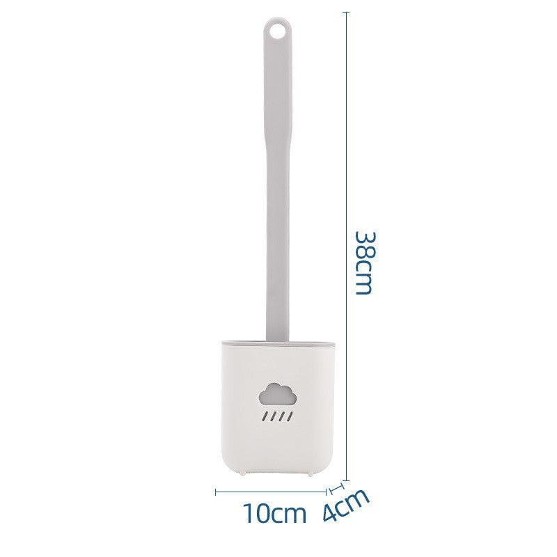 Wall-Mounted Silicone Toilet Brush Tool - Pacisia