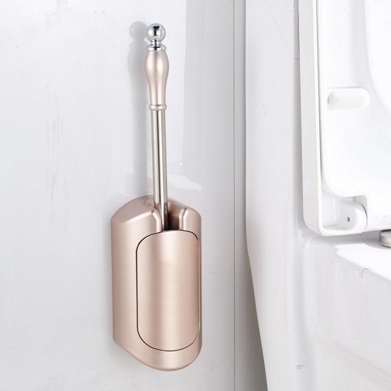 Wall-mounted toilet-free toilet brush set - Pacisia