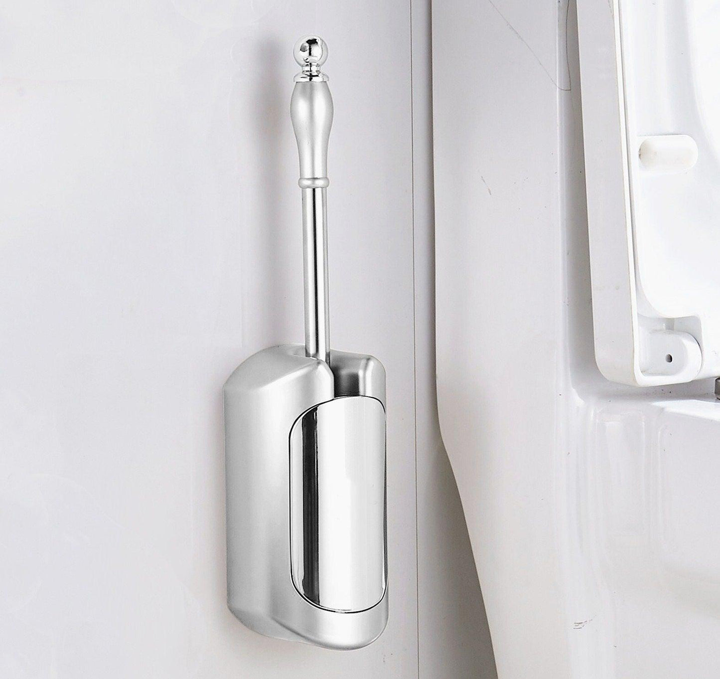 Wall-mounted toilet-free toilet brush set - Pacisia