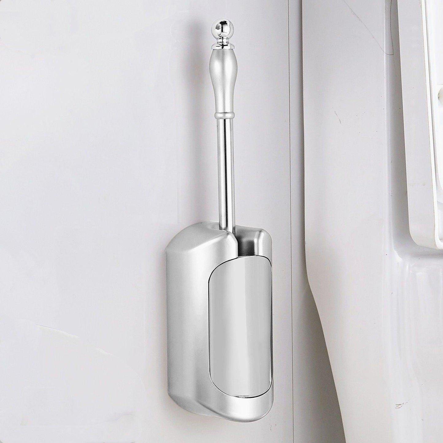 Wall-mounted toilet-free toilet brush set - Pacisia