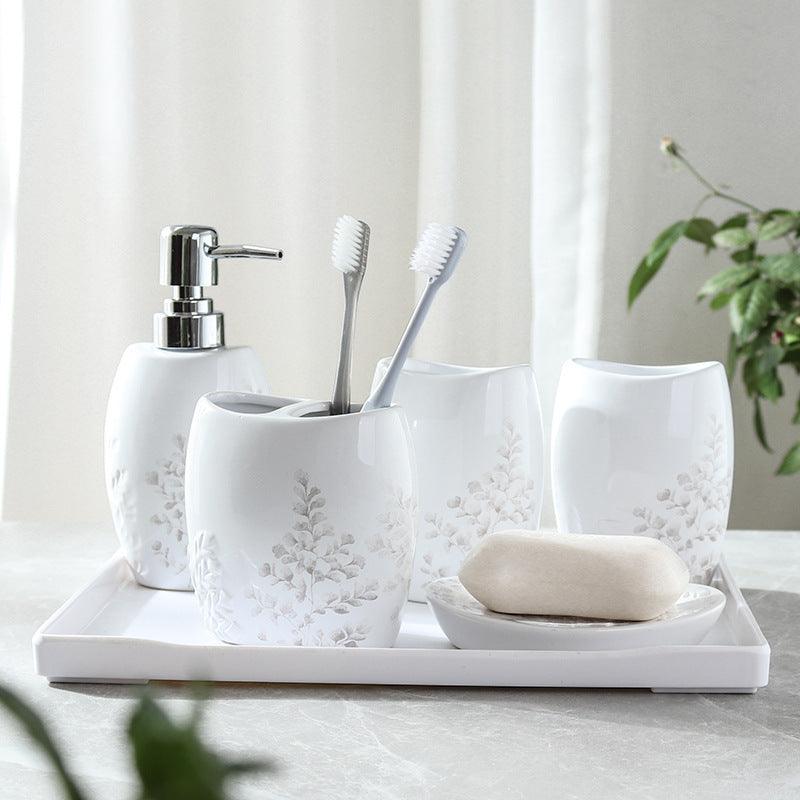Wash Cup Set, Mouth Cup Set, Ceramic - Pacisia