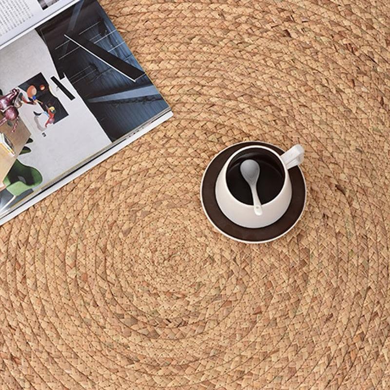 Water Reed Hand-woven Straw Oval Carpet - Pacisia