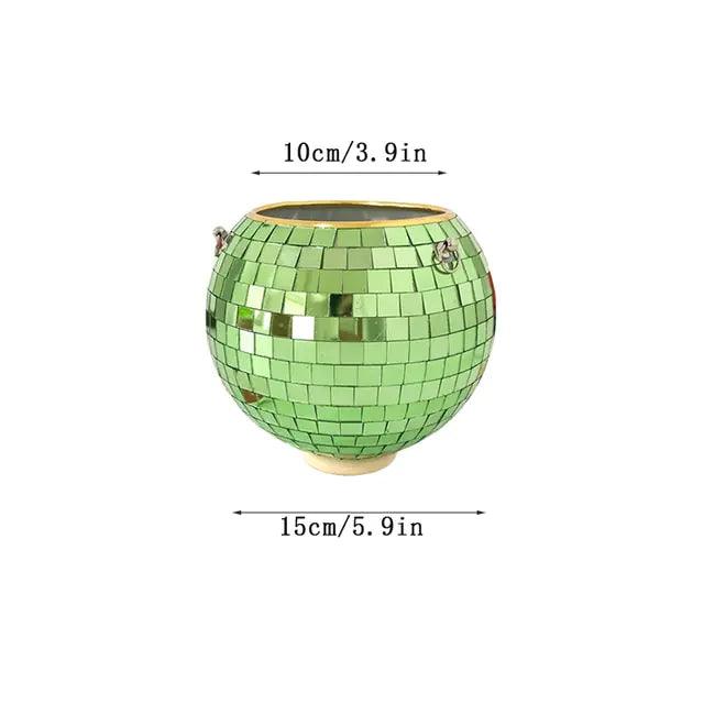 Disco Ball Flower Hanging Vase - Pacisia