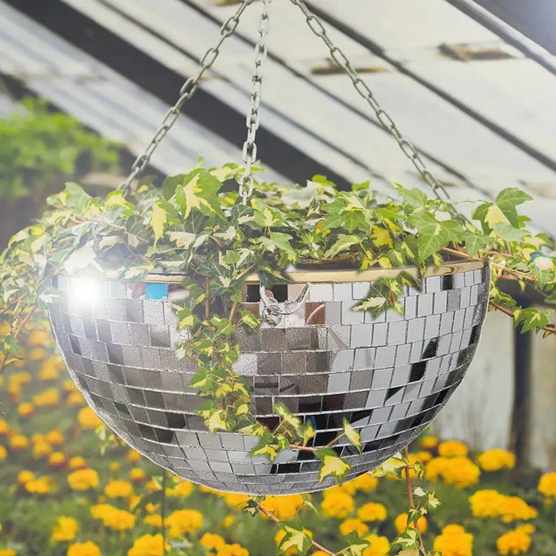 Disco Ball Flower Hanging Vase - Pacisia