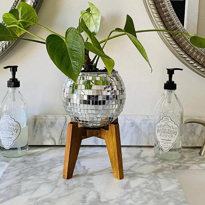 Disco Ball Flower Hanging Vase - Pacisia