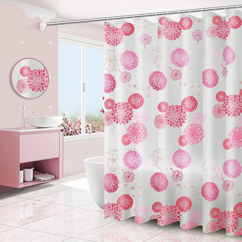 Shower Curtain Partition Curtain Door Curtain Square Shower Curtain - Pacisia