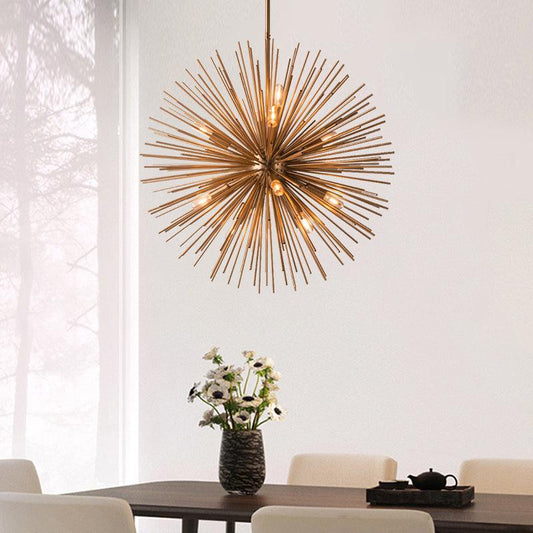 Dandelion Hedgehog Ball Sea Urchin Geometric Ball Sample Room Chandelier - Pacisia