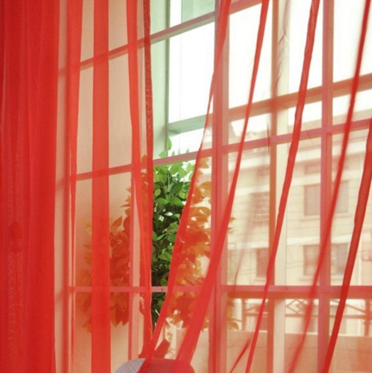 Curtains Solid Tulle Modern Curtains For Living Room Transparent Tulle Curtains Window Sheer For The Bedroom - Pacisia