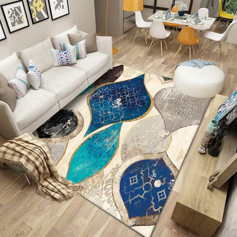 ins Style Simple Modern Nordic Sofa Living Room Carpet Bedroom Coffee Table Blanket Room Bedside Mats Can Be Customized - Pacisia